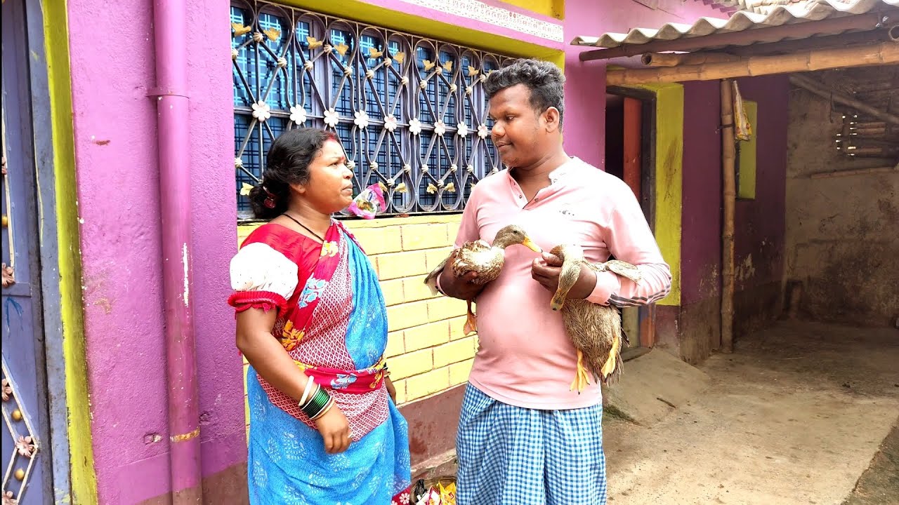 মনসা পূজায় হাঁস||MANSA PUJA PURULIA COMEDY VIDEO||