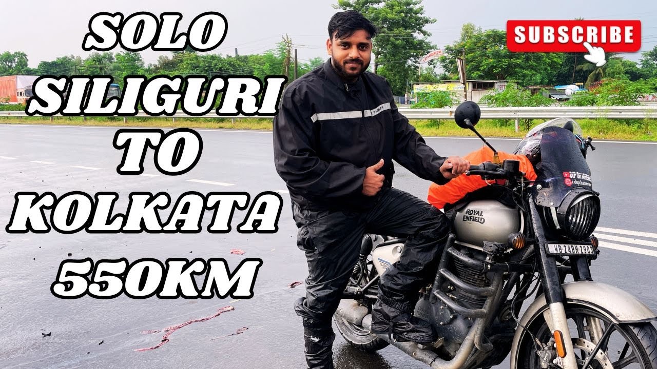 Siliguri to Kolkata Bike Ride | First Time Solo Ride | 550km Bike Ride