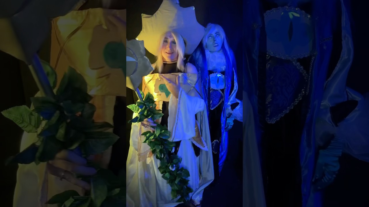 Pure Vanilla and Shadowmilk Debut!! #crk #purevanillacookie #shadowmilk #cookierunkingdom #cosplay