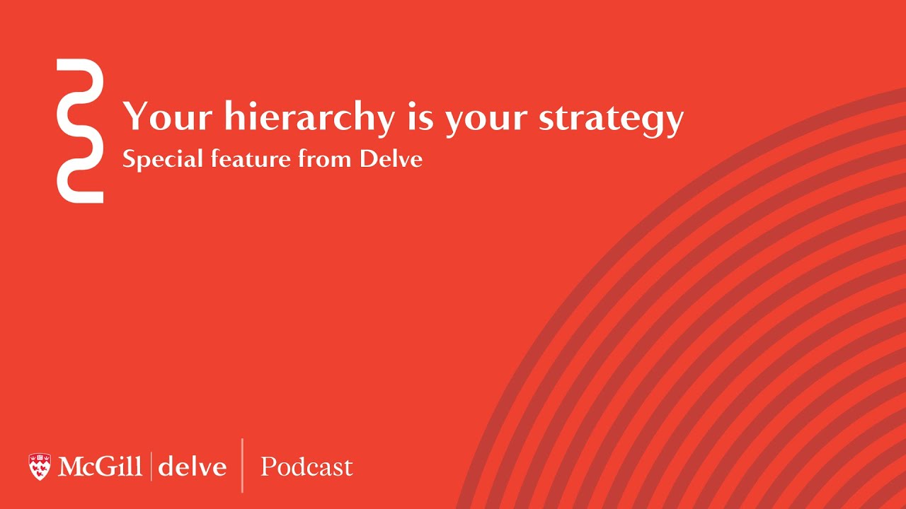 Special feature: Your hierarchy is your strategy