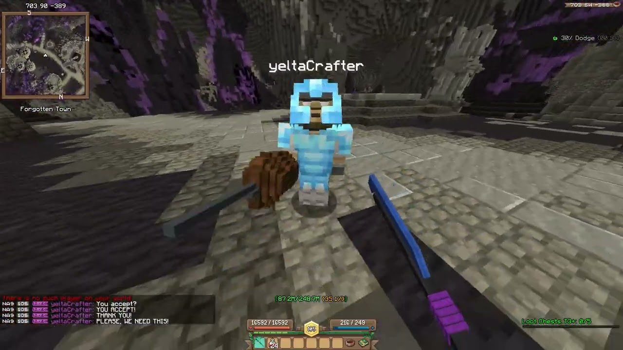 Wynncraft: Super rare obsessor event