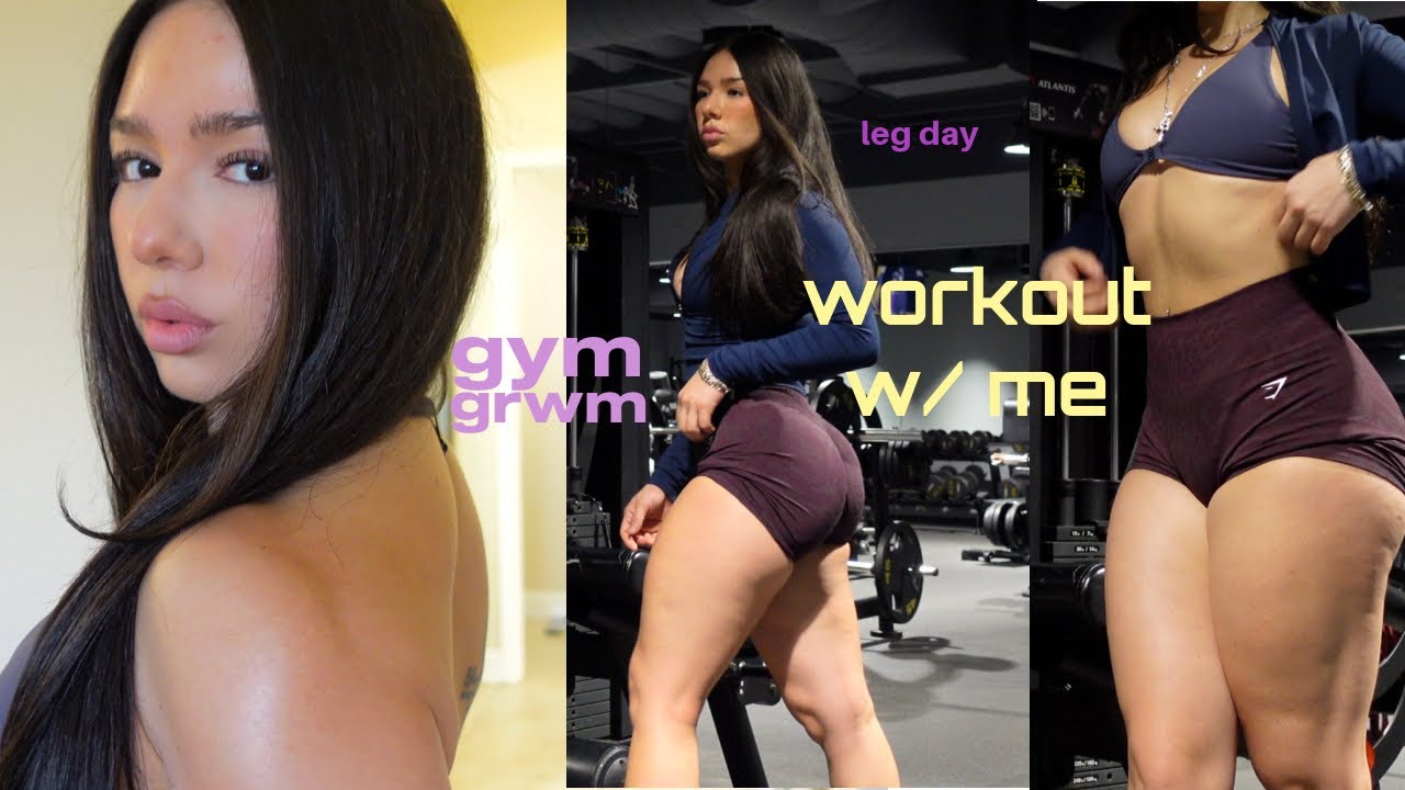 FITNESS VLOG: gym grwm + heavy leg day workout (talk through) | Gymshark Black Friday sale faves