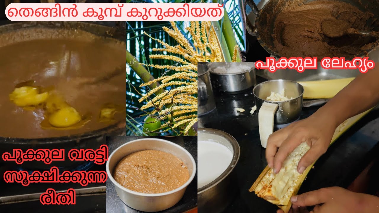 തെങ്ങിൻ പൂക്കുല|Thengin Pookkula Kurukku|Medicine For Backpain|Karkkidaka SpecialPost Delivery Care|