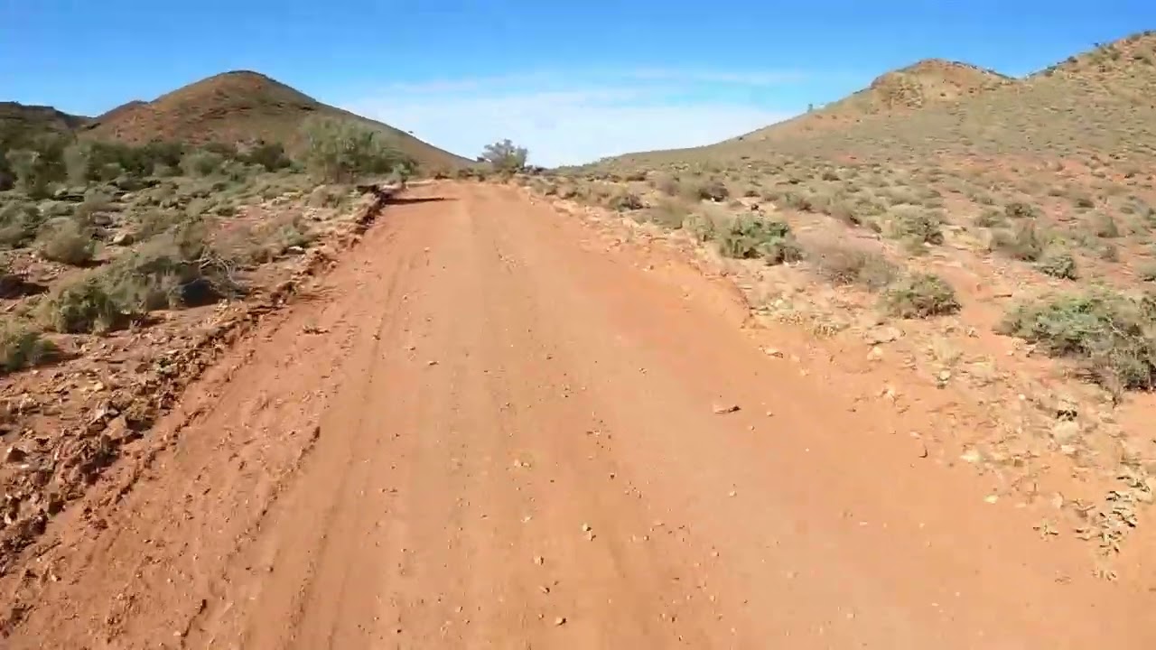 Copley to Beltana following the Old Ghan Railway line