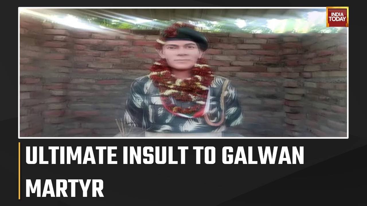 Bihar Police Arrests Galwan Martyr's Father For 'Illegally' Constructing Son's Memorial