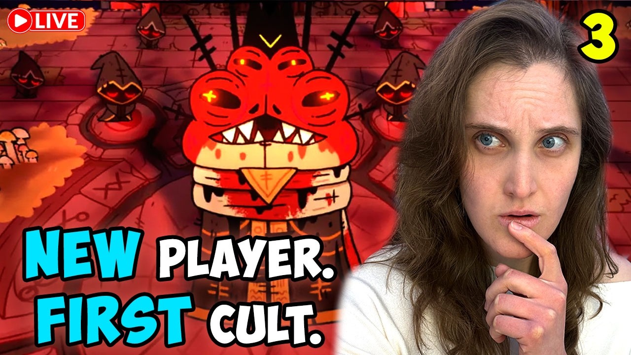 Exploring Anura!!⏐ First Time Playing Cult of the Lamb ⏐ Livestream #3