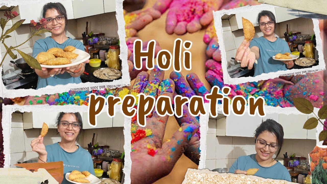 🫟Pre-Holi Preparation🎊 | Homemade Gujiya🥟 Recipe 2026💐