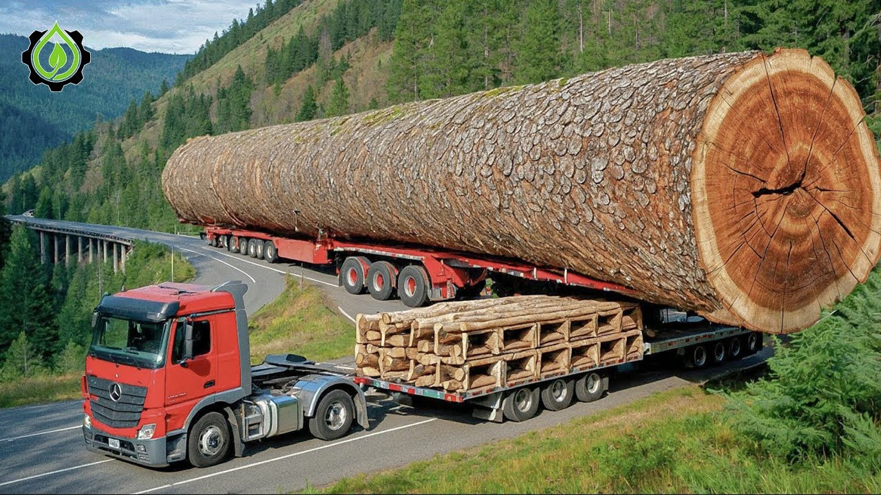 Extreme Dangerous Transport Skill Operations Oversize Truck, Biggest Heavy Equipment Machines #36