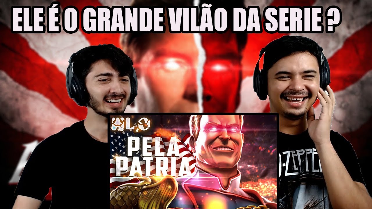 REACT WLO - Pela P&aacute;tria [ The Boys / Capit&atilde;o P&aacute;tria ] Prod. WB e Porque Eu Sou Um Deus | ALBK 26