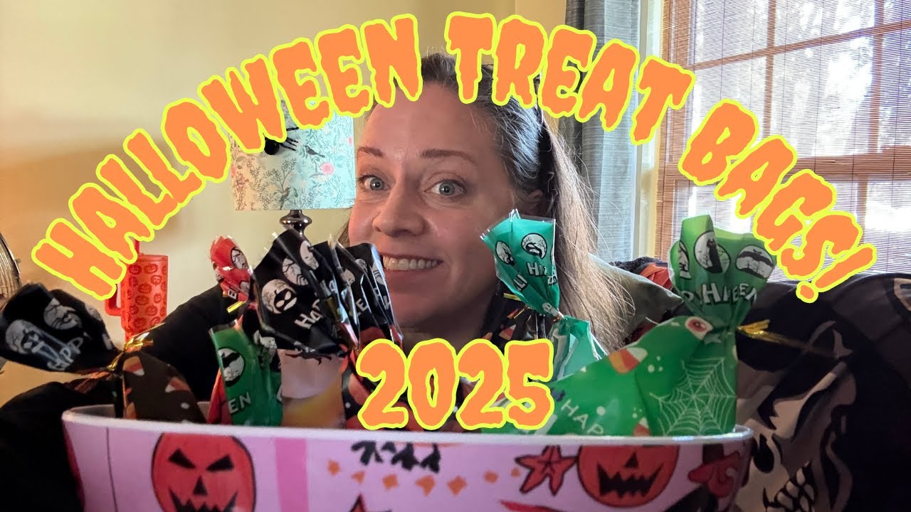 Let's Make Halloween Treat Bags!