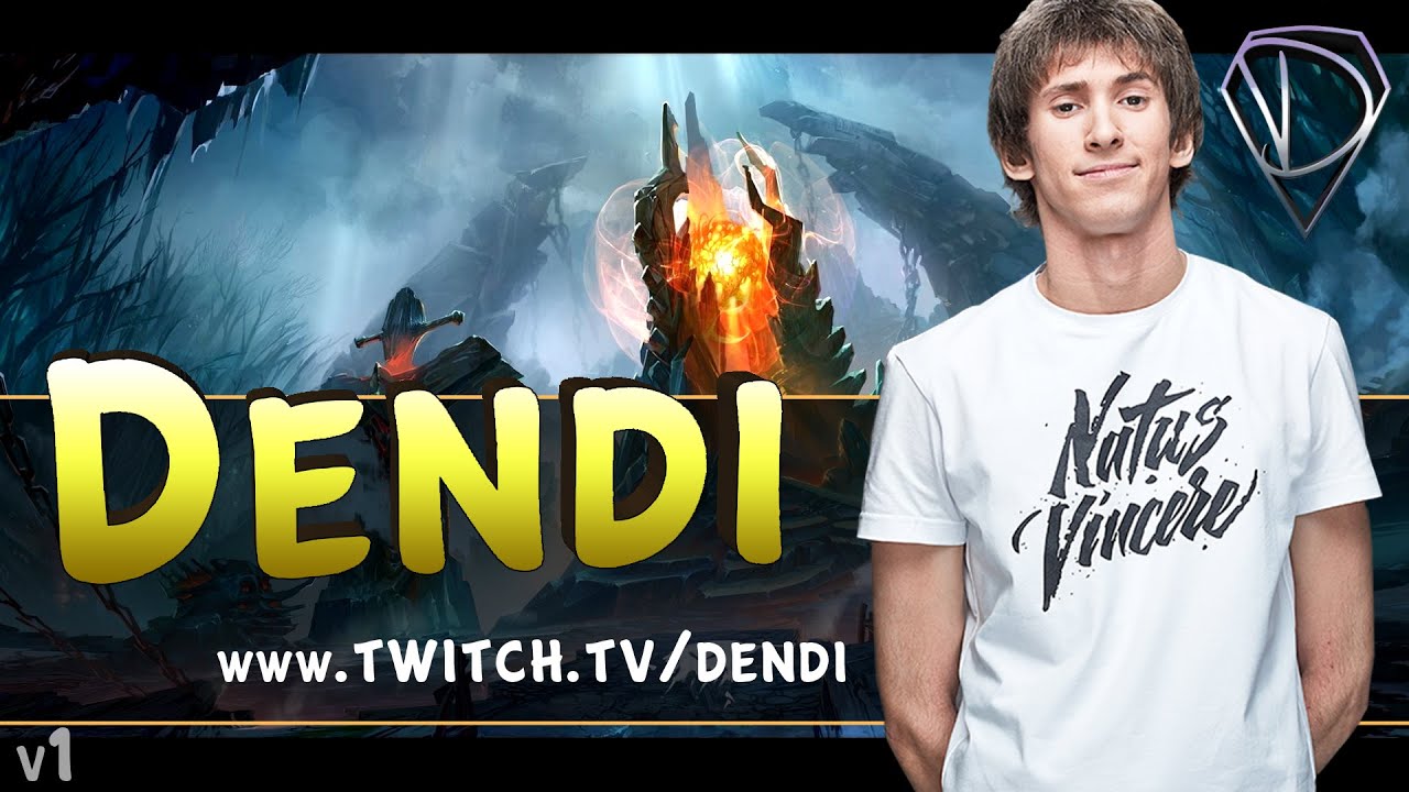 Dendi Pudge. Gameplay and commentary (Eng subs)