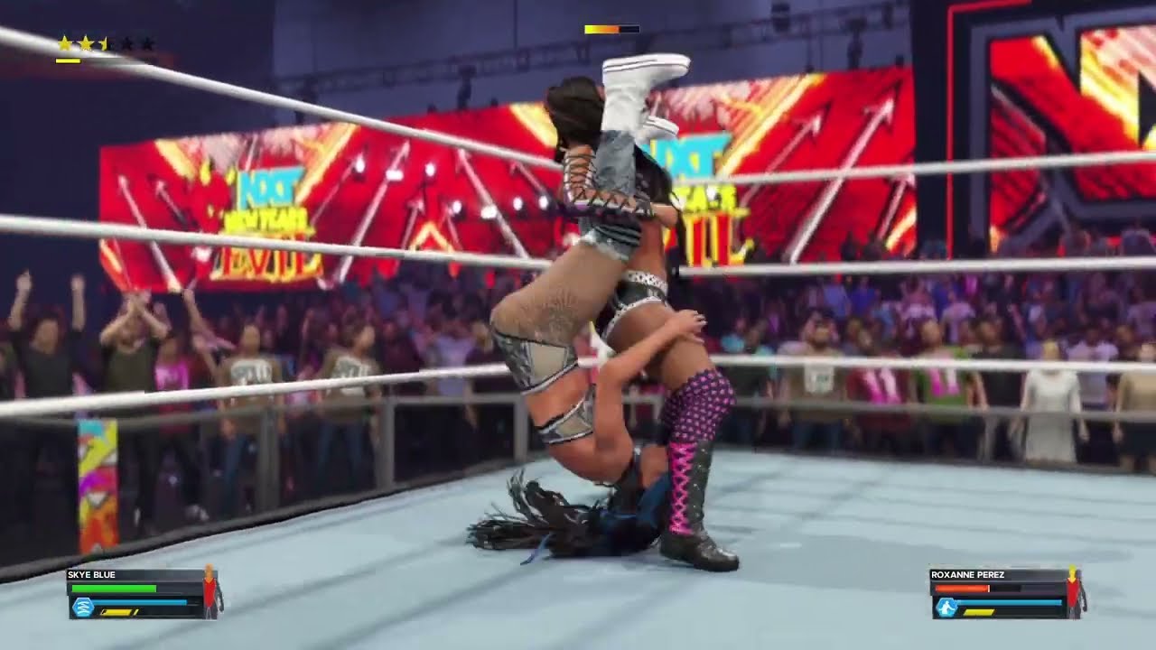 skye blue Vs Roxanne Perez