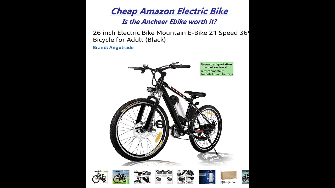 Unboxing Ancheer ebike, First Impressions!