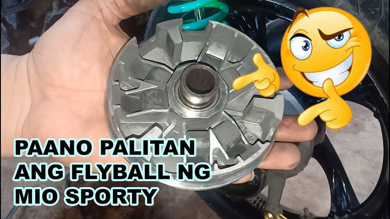 HOW TO CHANGE FLYBALL OF MIO SPORTY