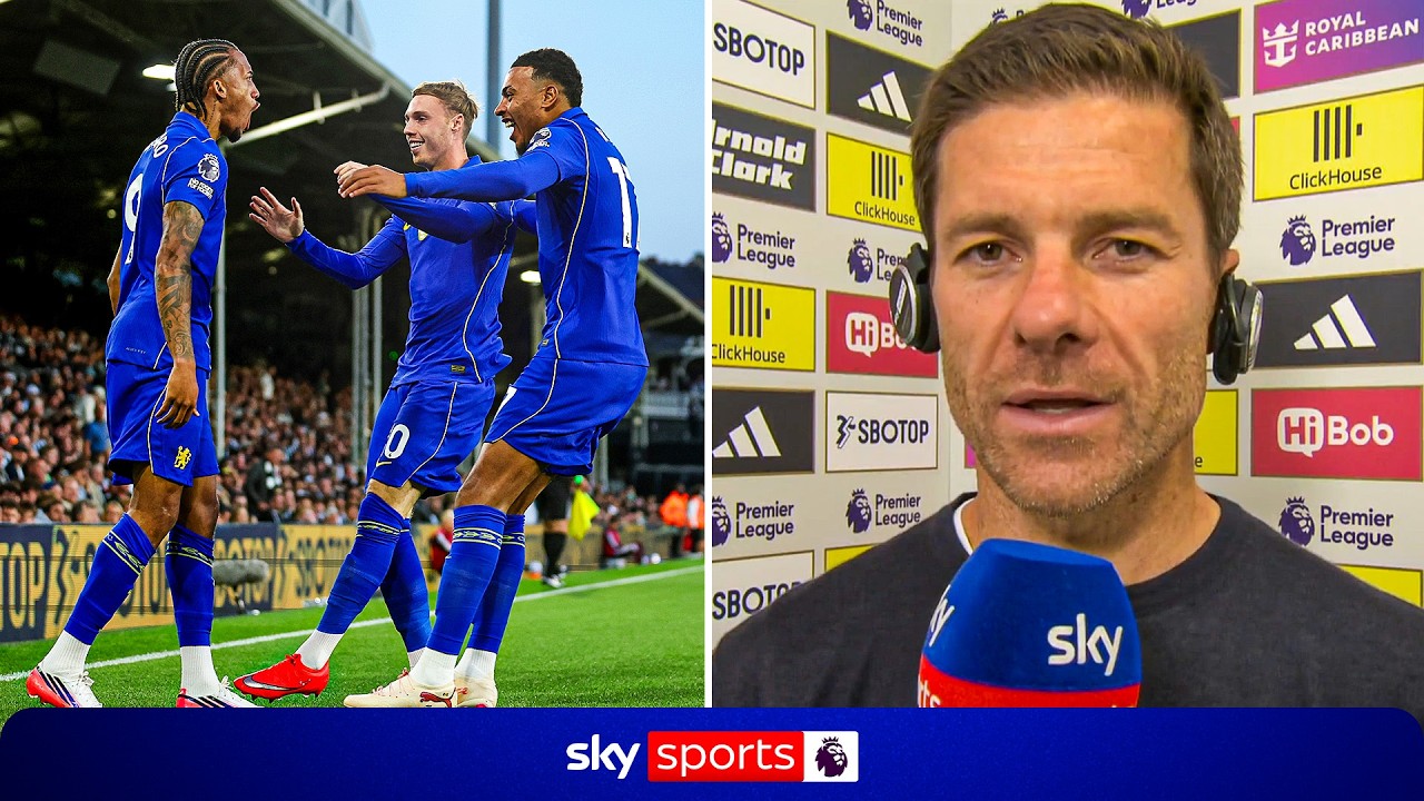 Xabi Alonso FULL post-match reaction as Chelsea beat Fulham 3-2 🔵 | 