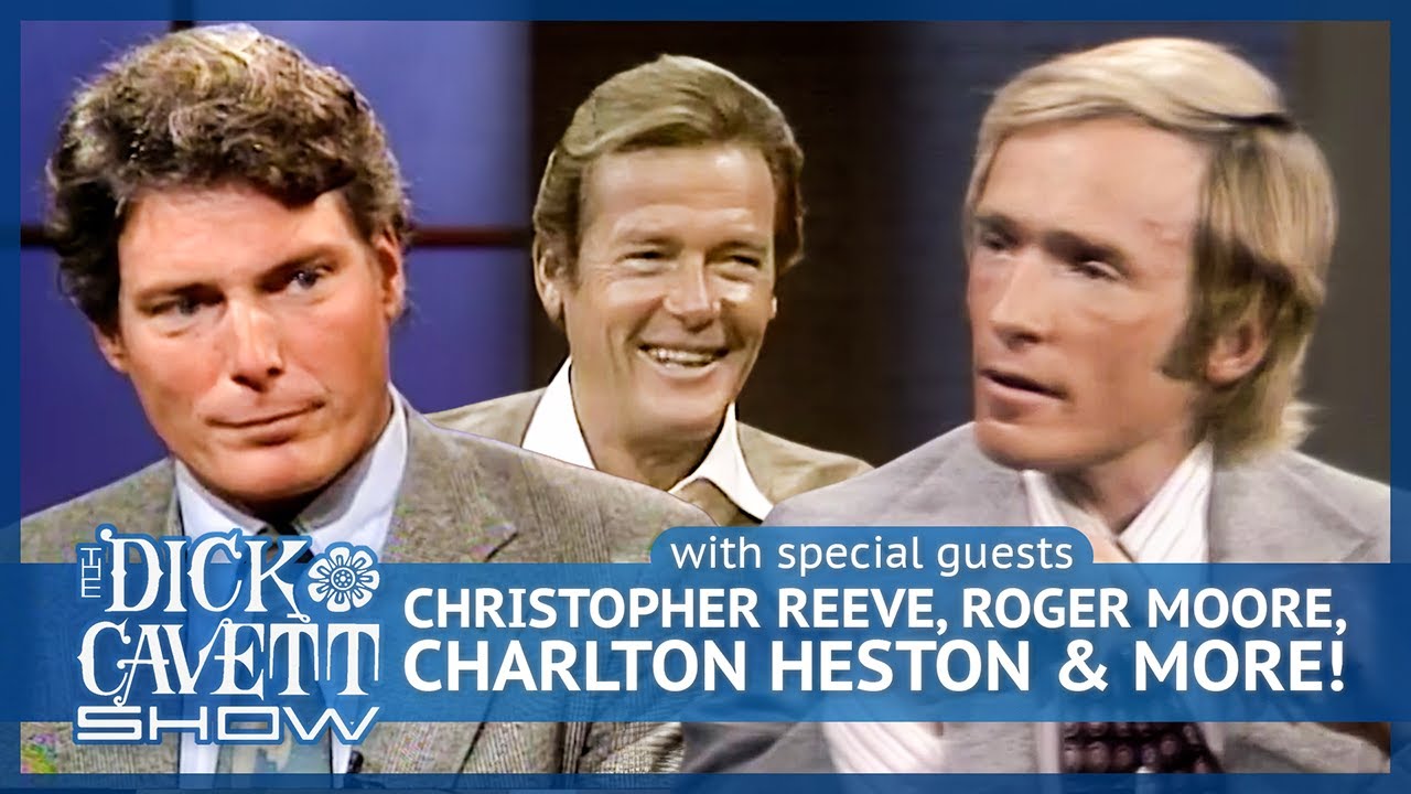 Hollywood Actors Discuss Their Famous Roles | Reeve, Heston, Moore & More | The Dick Cavett Show