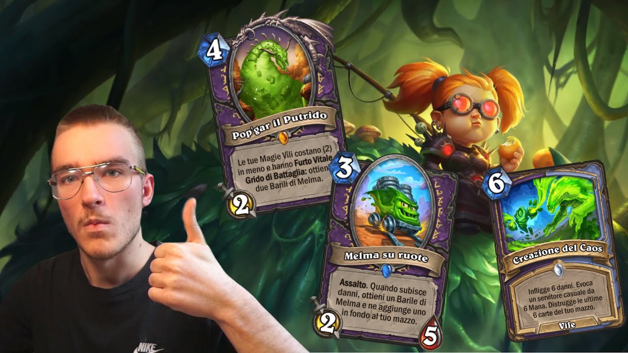 NUOVO MAZZO PIU' FORTE DEL META, BARILALOOOO! Sludge warlock • Hearthstone ITA