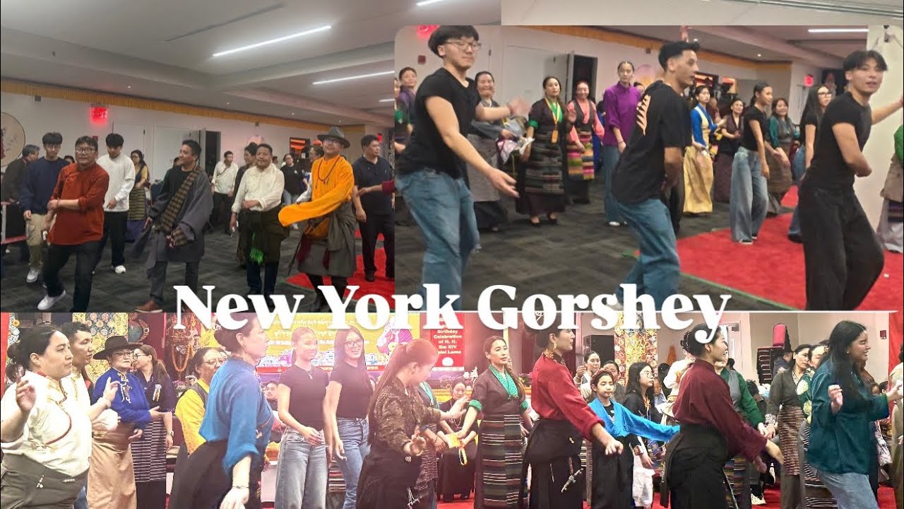 NY&NJ Mimang Gorshey in Tibetan community hall #dance #tibetanvloger 03/16/2025￼