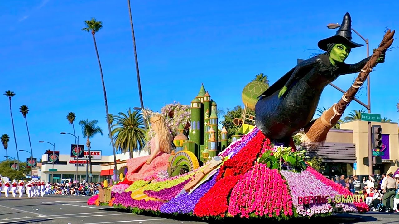 The 136th Rose Parade 2025 Full Tournament The Most Wonderful Parade! 4K 😀😀