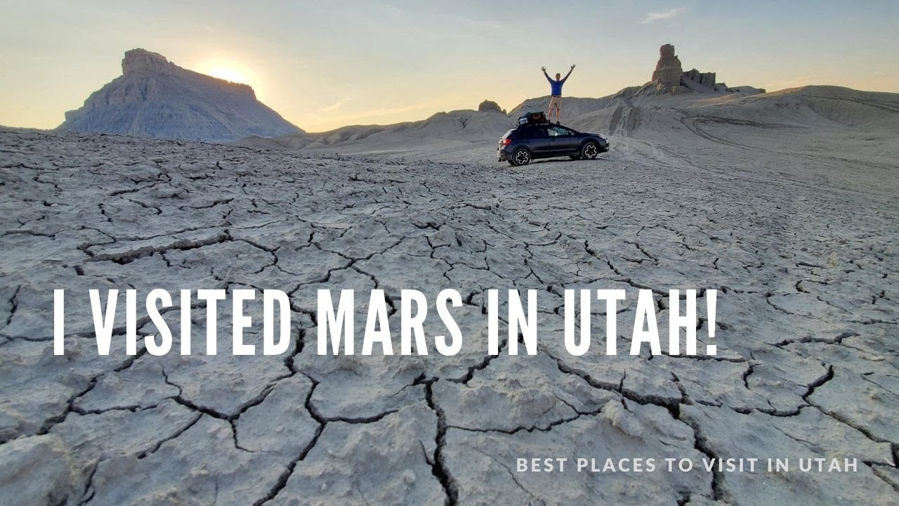 I visited Mars in Utah! | Swing Arm City | Drone Views