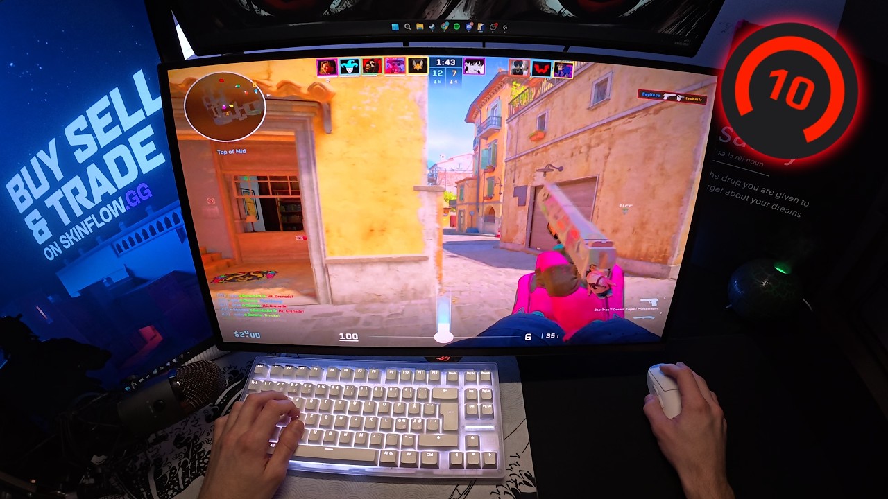 POV: FACEIT LVL 10 PLAYS PREMIER ON 500HZ | 4K 60FPS