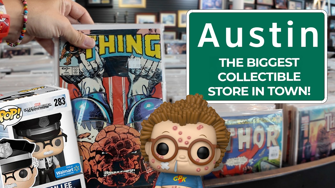 I Found the BIGGEST Collectibles Store in Austin!