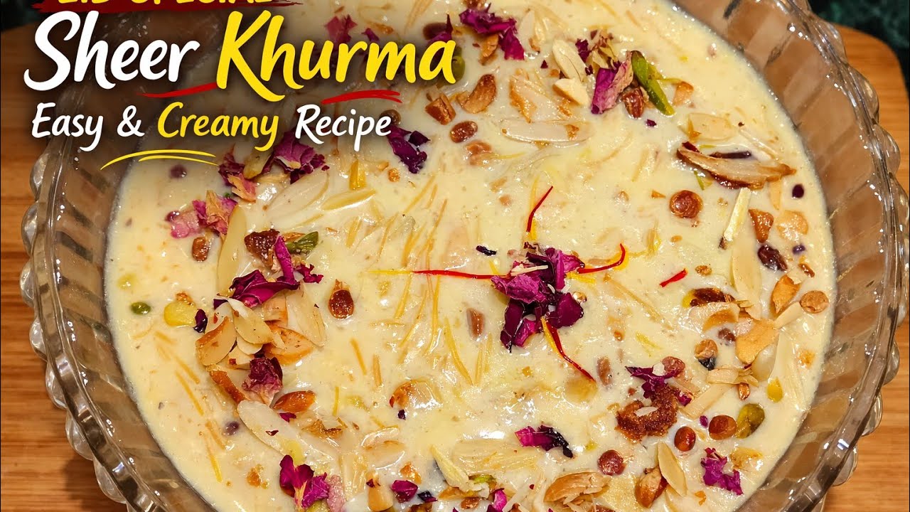 Eid Special Sheer Khurma Recipe | Traditional Sheer Khurma | Eid Dessert Recipe | Seviyan Recipe