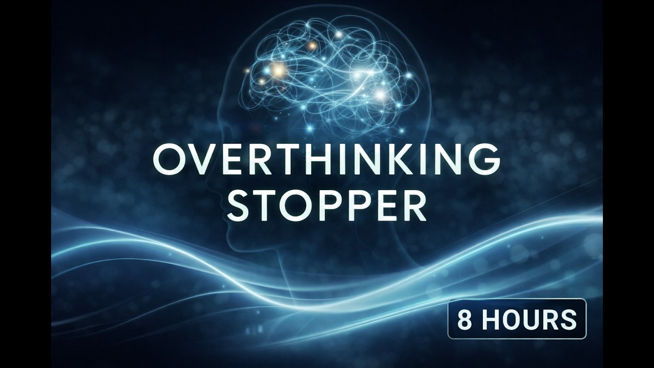 Overthinking Stopper — 8 Hours of Continuous Focus | Minimal Ambient Sound