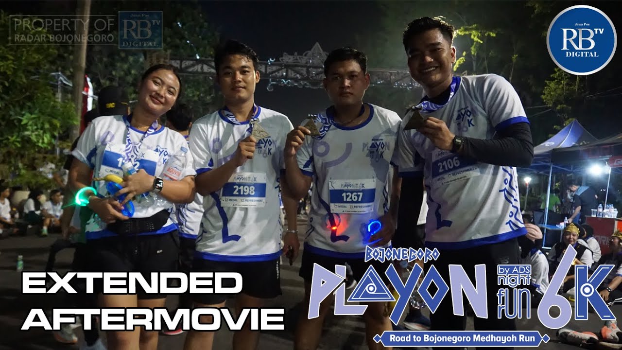 EXTENDED AFTERMOVIE - BOJONEGORO PLAYON FUN NIGHT RUN 2025 BY ADS