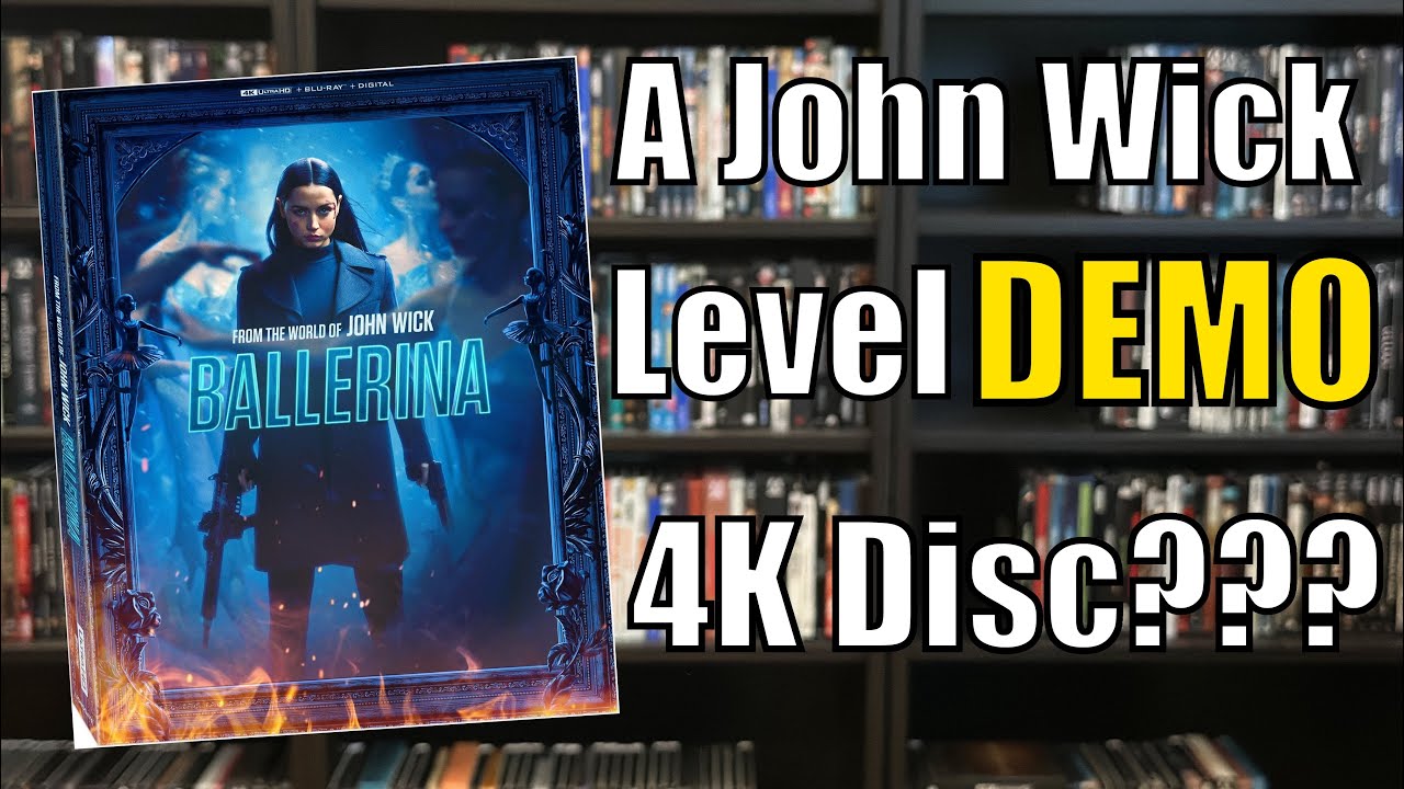 Ballerina: From the World of John Wick (2025) 4K UHD Blu-ray Review!