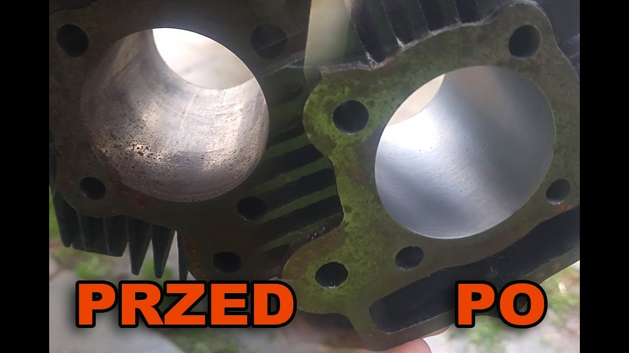 Honowanie Szlif cylindra po majstrowemu cross 125 FMI FMB mrf pitbike stomp loncin YCF