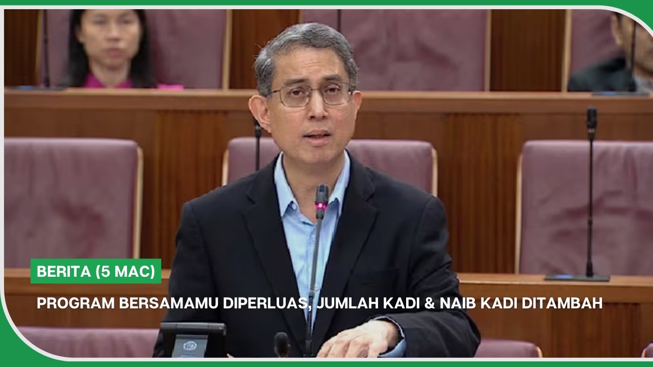 BERITA (5 Mac) | Program Bersamamu diperluas, jumlah Kadi & Naib Kadi ditambah