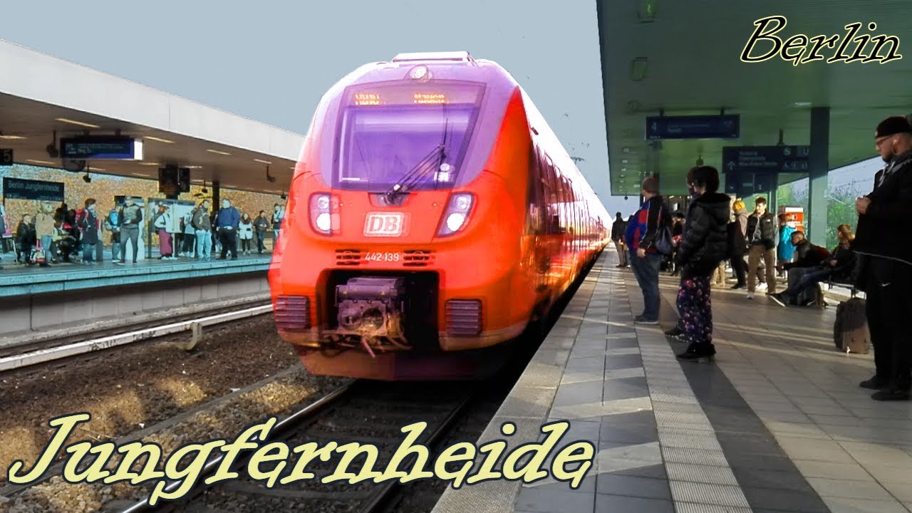 Станция Берлин-Юнгфернхайде : Regionalbahn и Берлинская городская электричка