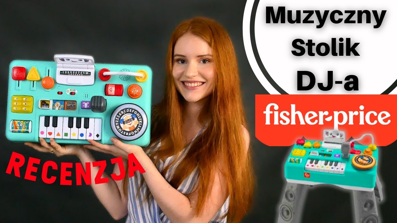 NOWOŚĆ! MUZYCZNY STOLIK DJ'a OD FISHER PRICE✨| RECENZJA