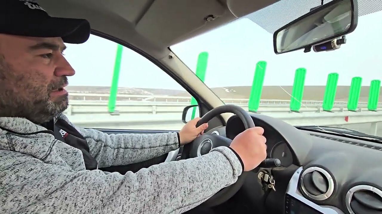 Cea mai rapidă DACIA LOGAN fabricata vreodată - 1.6 -16v probata pe drumul expres Craiova-Pitești