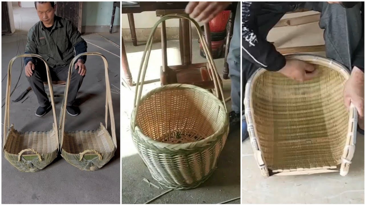 Bamboo Crafts - Awesome bamboo craft making - How to make wonderful crafts from bamboo Part 98
