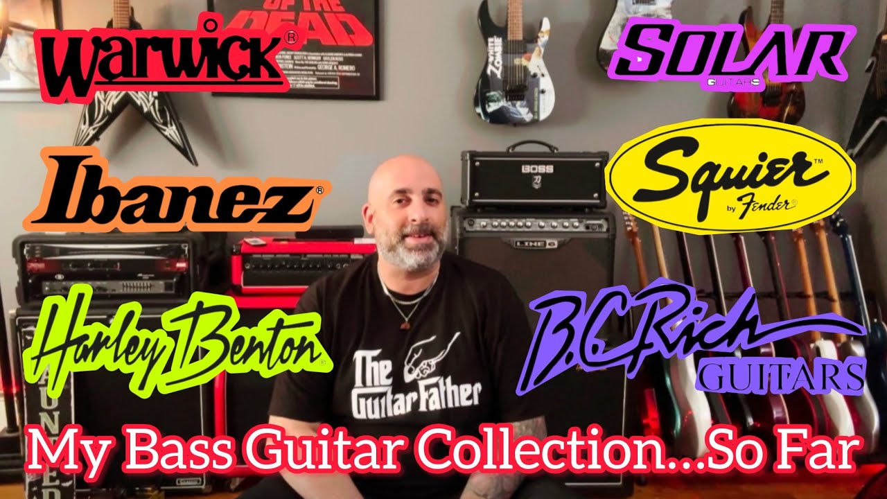 My Bass Guitar Collection (2024)