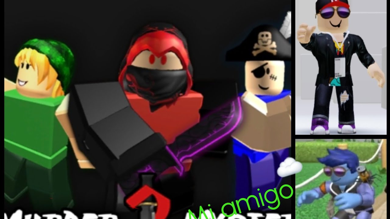 Hay un asesino entre nosotros. Murder mysteri con Sonicku_gaming_367 en roblox