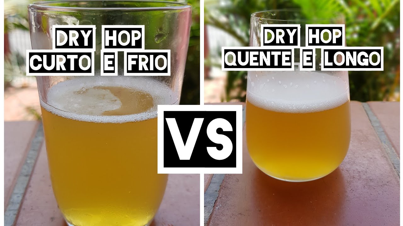 Creamveik Dry Hop curto e frio ou quente e longo??