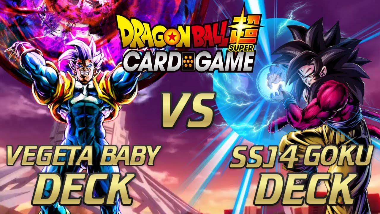 SSJ 4 GOKU VS VEGETA BABY FIGHT!