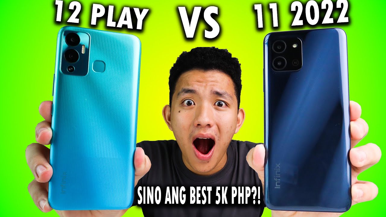 ANO ANG BEST 5K PHP PHONE?! - Infinix Hot 12 play vs Infinix Hot 11 2022