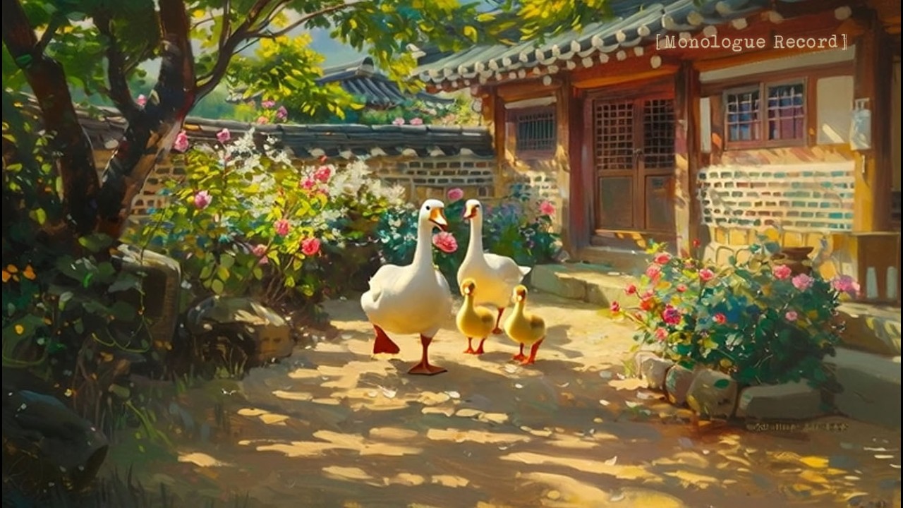 거위 가족과 즐기는 경쾌한 스윙 재즈🪿 1930s Gyeongseong Daytime Swing Instrumental (1hour)