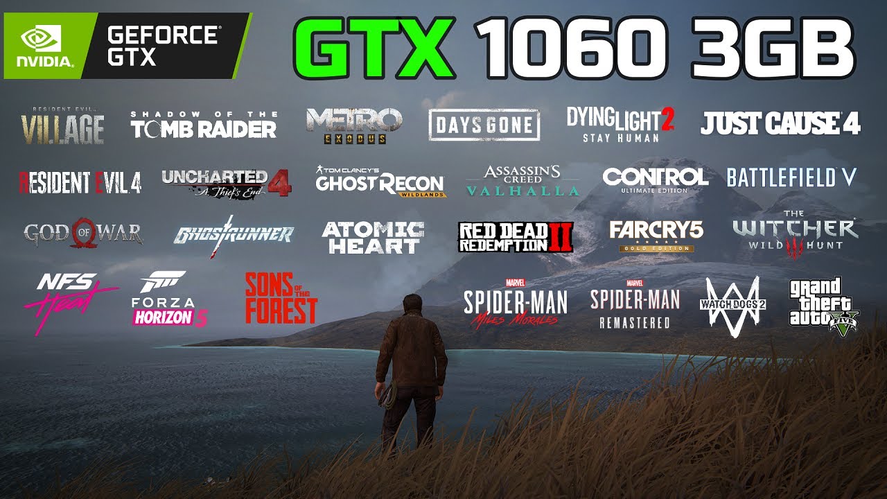 GTX 1060 + i5 3470 | 25 Games Tested