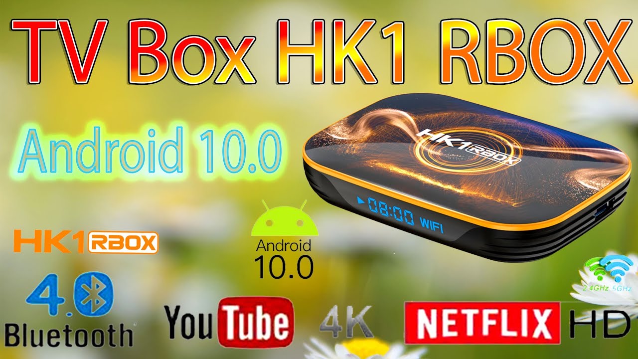 Новинка бюджетного TV Box HK1 RBOX на ANDROID 10.0 Это нужно видеть! Обзор