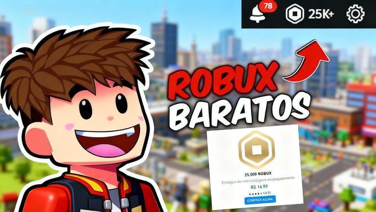 ✅ COMO COMPRAR ROBUX MUITO MAIS BARATO NO ROBLOX EM 2024!