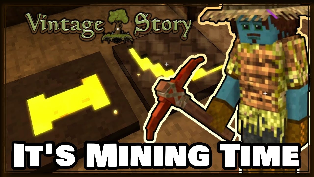 It's Mining Time! Kudamas and Gargantasaur play Vintage Story EP.3