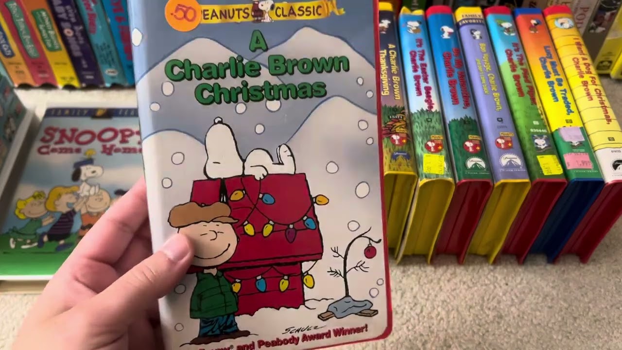 My Peanuts VHS Collection