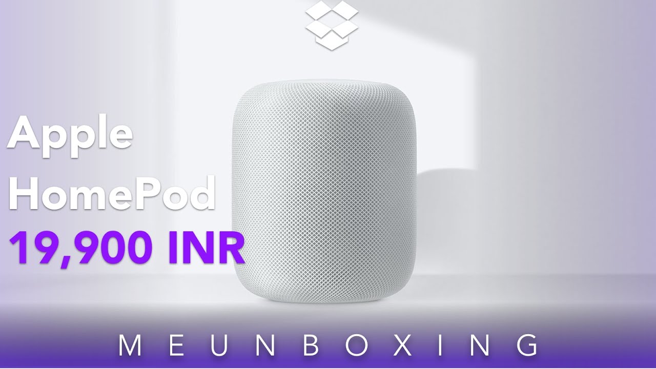 Unboxing Apple HomePod India - 