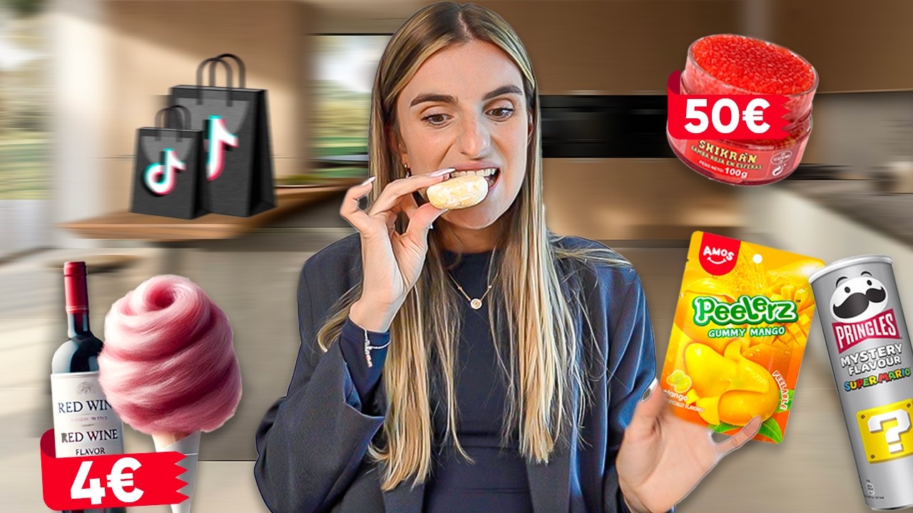 J'ai ACHET&Eacute; la PIRE FOOD sur TIKTOK SHOP (pire d&eacute;gustation de ma vie mdr)