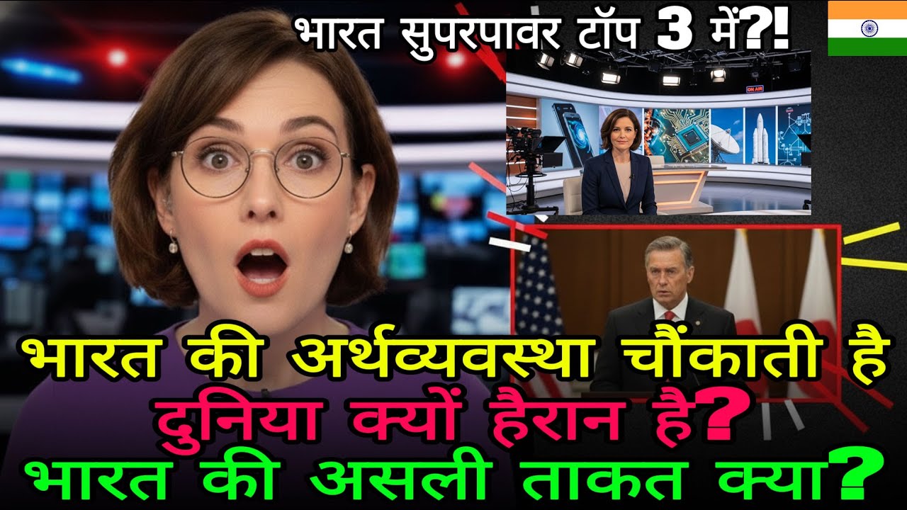 BBC नं 1! भारत विश्व शक्ति तीसरा, यूरोप कांप उठा